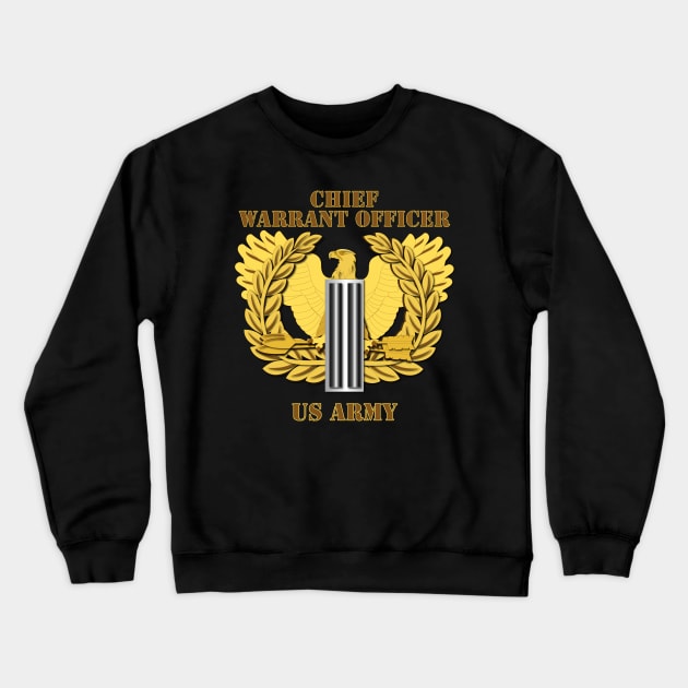 Emblem - Warrant Officer - CW6 Crewneck Sweatshirt by twix123844